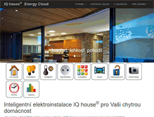 Tablet Screenshot of iqhouse.cz